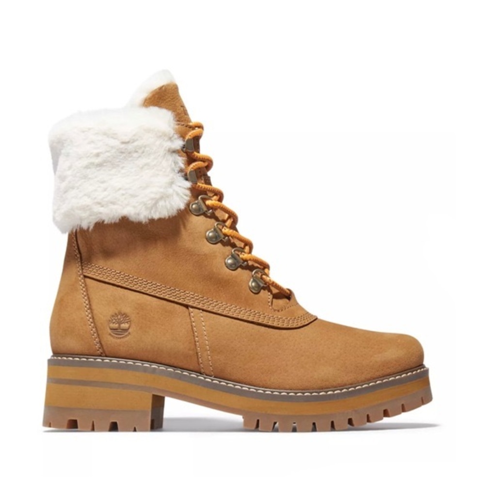 Timberland Women's Brown Fur-Lined Winter Boots
